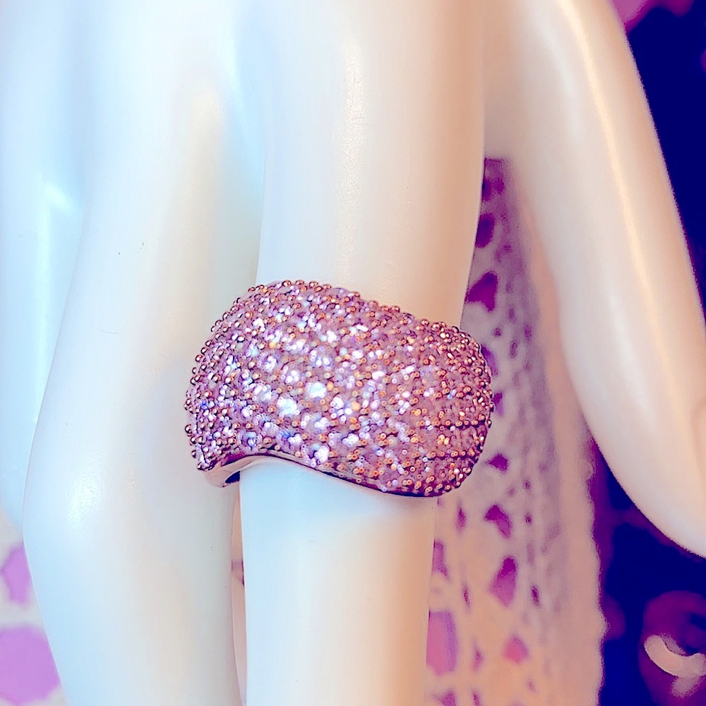 Pink Diamond Simulant. NEW - Picture 8 of 14